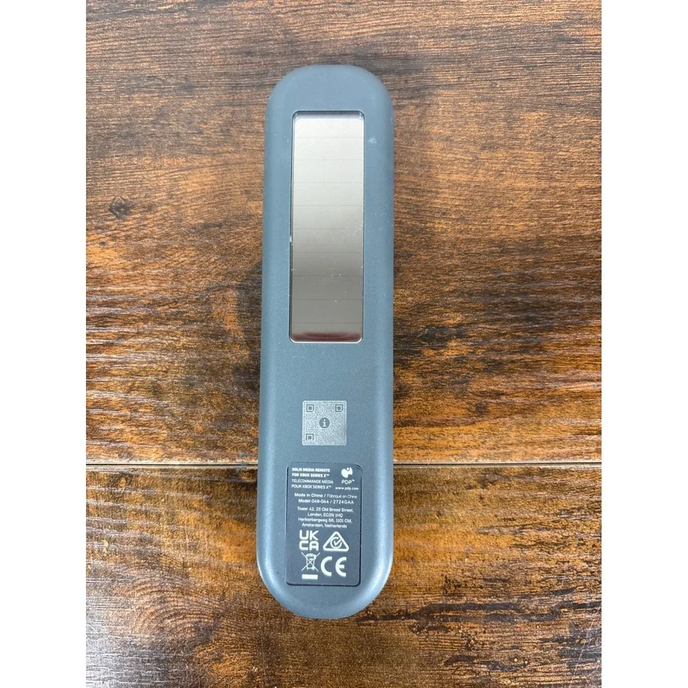 PDP Solis Media Remote for Xbox Series X S Xbox One Backlit Buttons 049-044 Gray